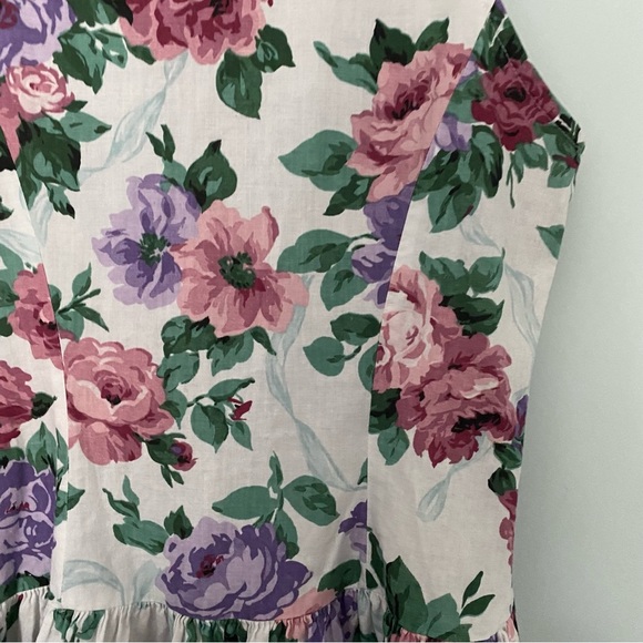 Gorgeous vintage Gunne Sax floral print cotton dress - Picture 6 of 9